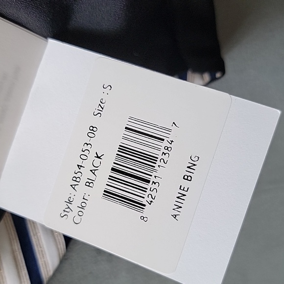 Anine Bing Striped Reversible Bikini Bottom - Picture 5 of 5